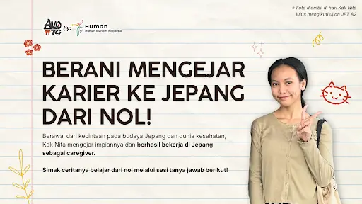 Berani Mengejar Karier ke Jepang dari Nol: Ini Cerita Kak Nita Mengikuti Pelatihan di Human Mandiri Indonesia