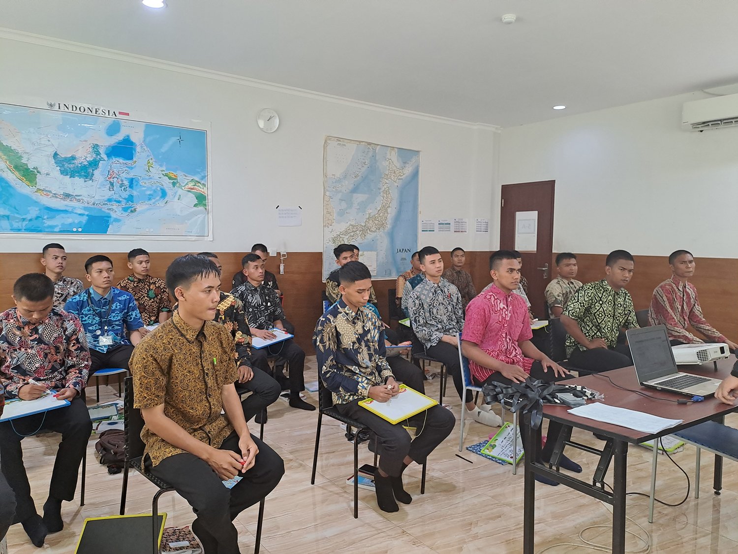 Kegiatan belajar di kelas